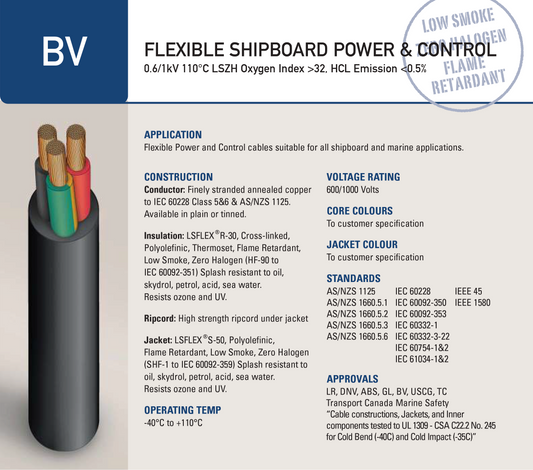 Tricab Cable - BVA-PDXD/3C4BK