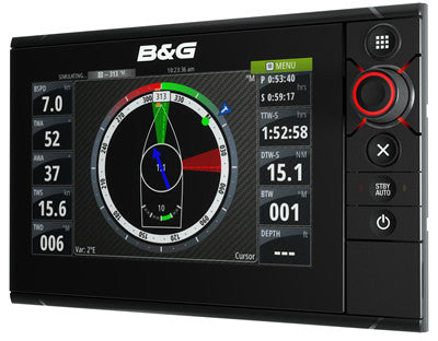 B&G-000-11244-001-ZEUS²7 Multi-function Display, World Base Map.