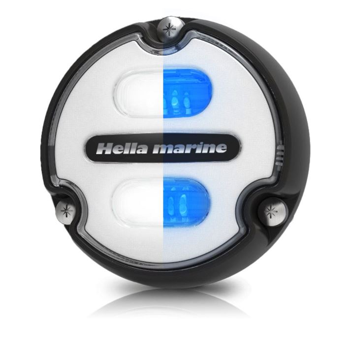 Hella Marine - Apelo A1 Polymer White/Blue Underwater Light