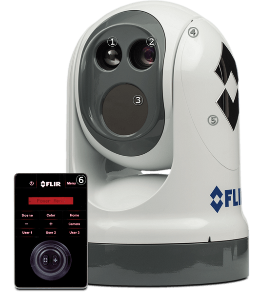 Flir -M400 640 x 480 Vox Microbolometer18° to 6° HFOV / 1.5° HFOV with e-zoom - Non Video Tracking
