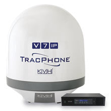 KVH-01-0283-15-TracPhone V7-IP; Ku-band Antenna; Rack-mountable Integrated CommBox Modem (ICM)