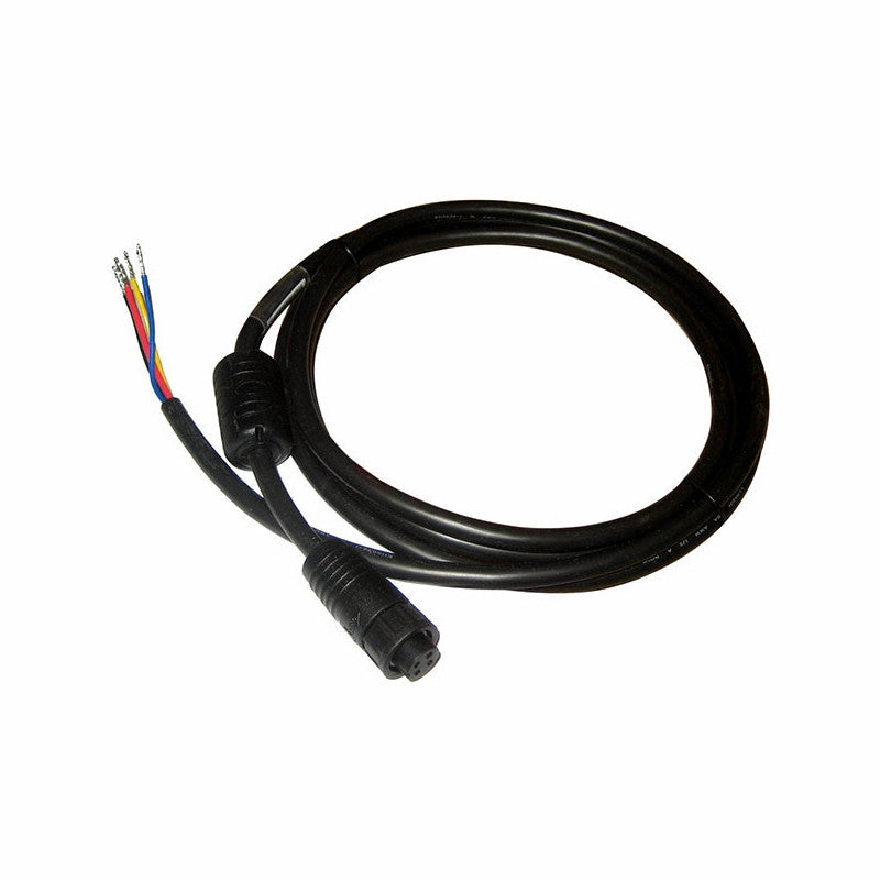 B&G-000-00128-001-Power Cable:(4 Pin conn. to 4 bare wires for Power in, Power control bus and external alarm) 2 m (6.5 ft)