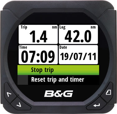 B&G-000-10607-001-Triton Digital Display: Large 4.1-inch Color Bonded LCD Display,